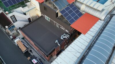 용인지붕공사 시공 후