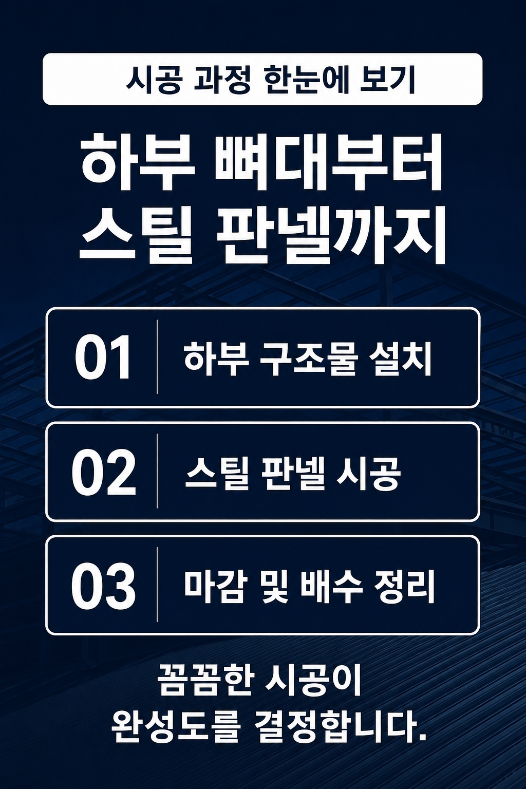 고성옥상방수 코이스틸 4