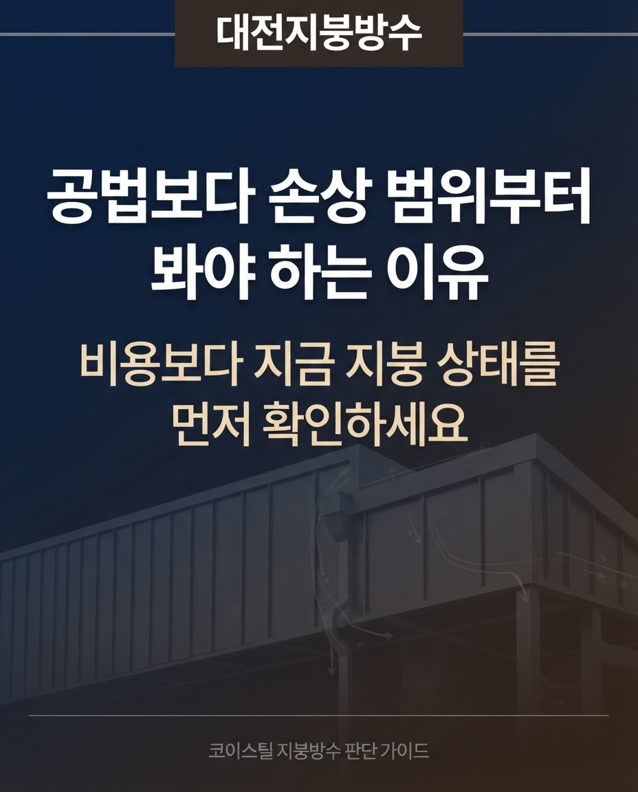 대전지붕방수 코이스틸 1